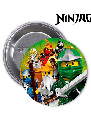 Значок lego ninjago masters of spinjitzu | лего ниндзя мастера спинджица 06