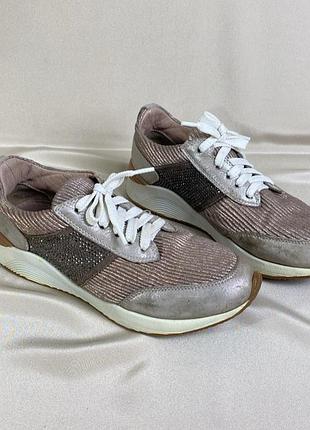 Кожаные кроссовки prego 39 размер