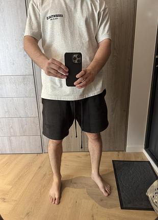 Чоловічі шорти essentials чорні, оригінал