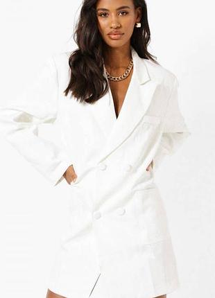 Стильный платье пиджак оверсайз