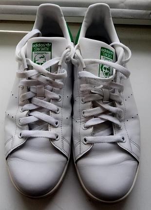Мужские кожаные кроссовки adidas stan smith (оригинал)