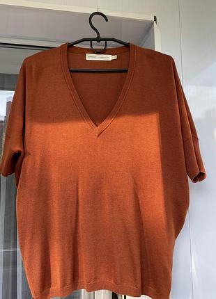 Кофта гольф водолазка рубашка кардиган оверсайз