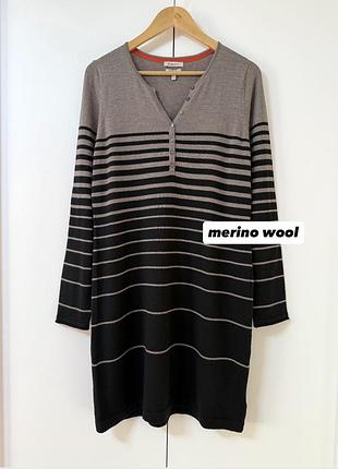 Шерстяна якісна осіння  сукня