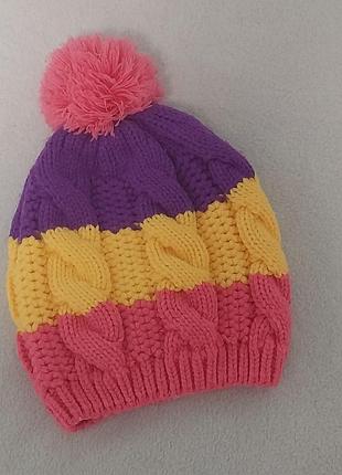 Детская вязаная шапка