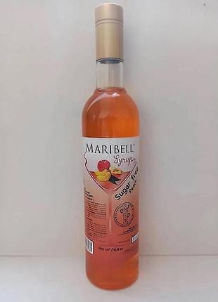 Сироп без цукру maribell персик 700 мл