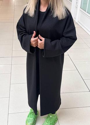 Мягенький кардиган черный