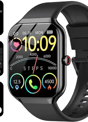 Смарт-годинник 1.96" з функцією дзвінків і 100+ спортивними режимами