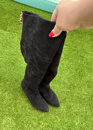 Чоботи respect натуральна замша