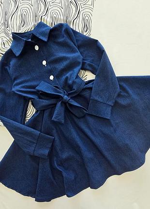 Джинсовое платье для девочки