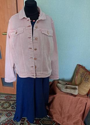 Джинсова куртка 54р 56р
