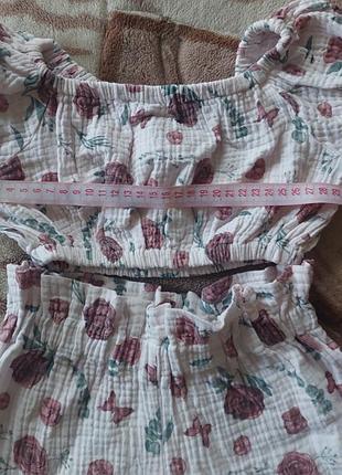 Костюм (комплект) летний на девочку