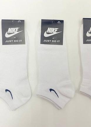Ціна за 12 пар в упаковці, шкарпетки найк nike короткі, середні р. 40-45