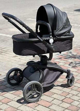 Універсальний візок, коляска 2 в 1 bonbonle ab-906 black