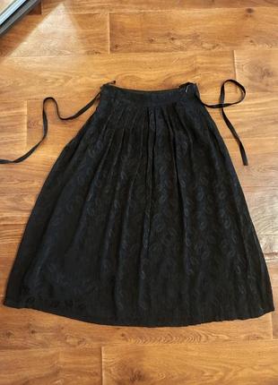 Фирменная черная лёгкая юбка.hammer.