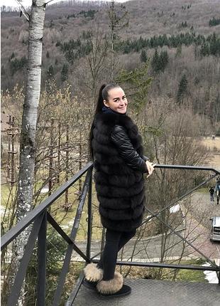Жилетка з натурального хутра песня