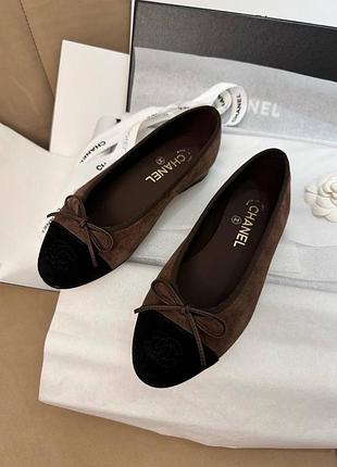 Балетки шанел люкс