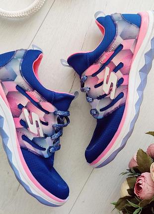 36 (23 см) легкие кроссовки для девочки артикул: 24510 бренд: skechers (скечерс)