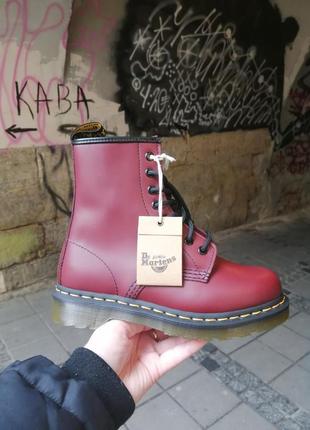 Ботинки dr. martens 1460 smooth оригінал гладка шкіра мартінси1 фото