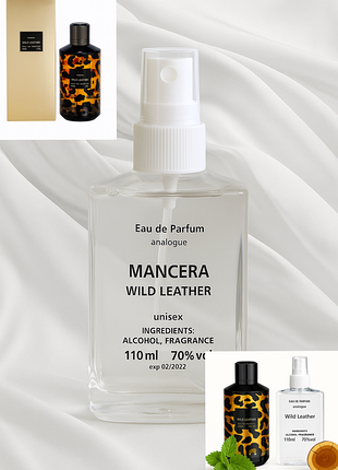 Mancera wild leather , парфумована вода ✅8️⃣8️⃣ - m14, об'єм 1️⃣1️⃣0️⃣ мл, наливна парфумерія, французькі парфуми