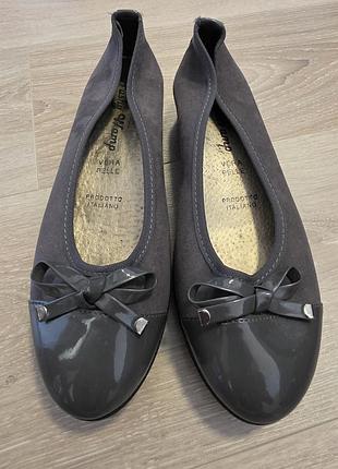 Балетки-туфли из италии, новые
