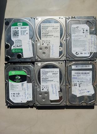 Жорсткий диск  6 шт . лот