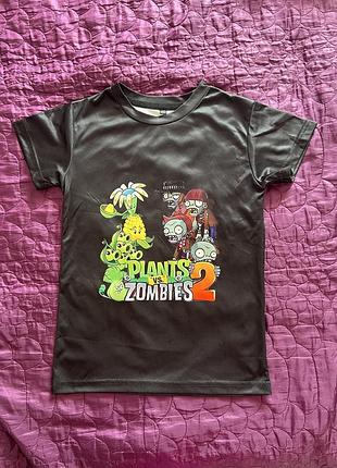 Футболка зомбі проти рослин
