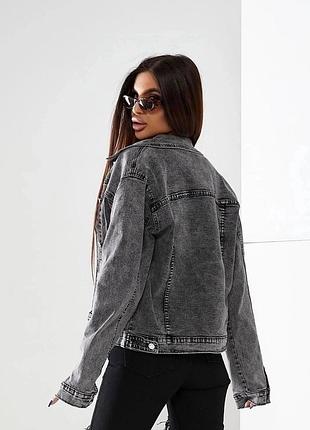 Джинсова куртка рубашка