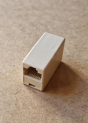 З'єднувач згонка rj45 utp 5e (8pin) подовжувач витої пари