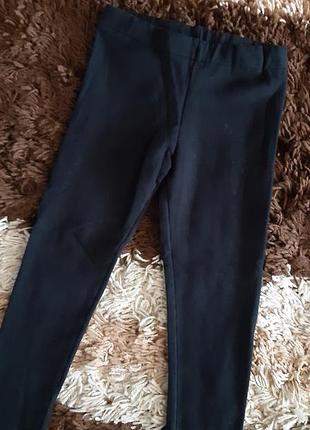 Хлопковые лосина на баечке.