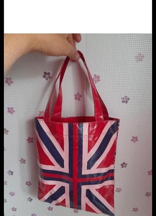 Сумочка шопер вінтаж next .шкірзам