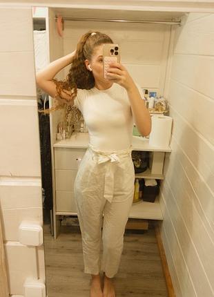 Штани льон hm