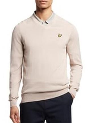 Натуральный светлый джемпер 3