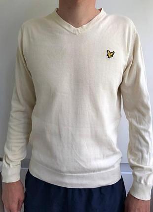 Натуральний світлий джемпер 2