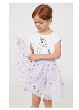 Нарядное платье для девочки h&amp;m 122 128 134 140 р 2