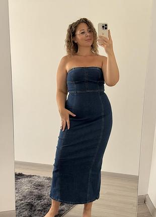 Джинсова сукня