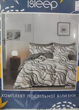 Двухспальный комплект постельного белья viluta, Простынь на резинке,ткань ранфорс