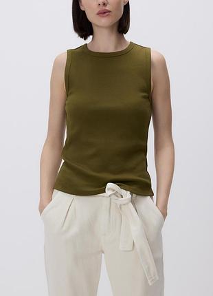 Майка в рубчик reserved