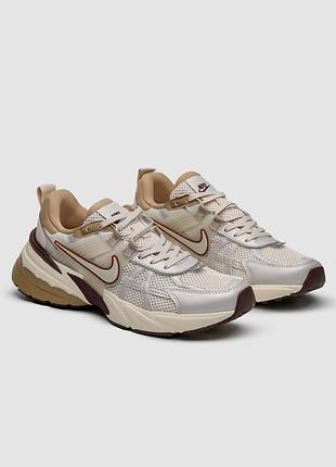 Nike v2k run 'light orewood brown'