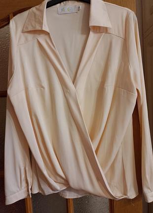 Блуза carica 48-50 р шелк