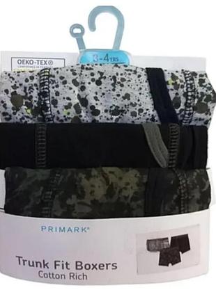 Труси боксери для хлопчика primark 98 104 110