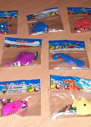 Росушка морские обитатели с шариками орбиз. внимательно читайте условия пересылки!!!