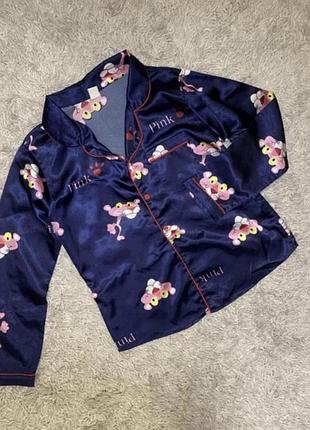 Піжамний жакет у верх від піжами pink