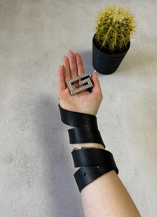 Ремінь пояс шкіряний guess преміальний оригінал