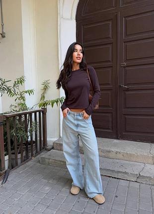 Жіночий базовий лонгслів