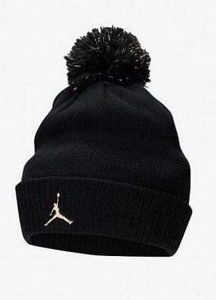Шапка детская jordan shine beanie черная р.8/20