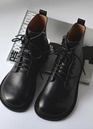 Жіночі анатомічні шкіряні черевики