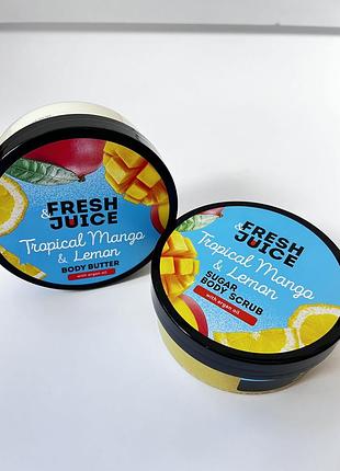 Набір скраб для тіла + крем для тіла