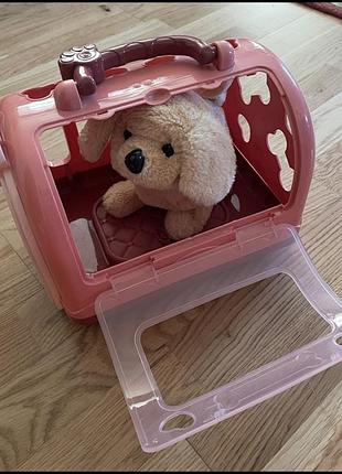 Іграшка собачка з будкою