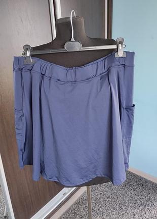 Шорты юбка большой размер