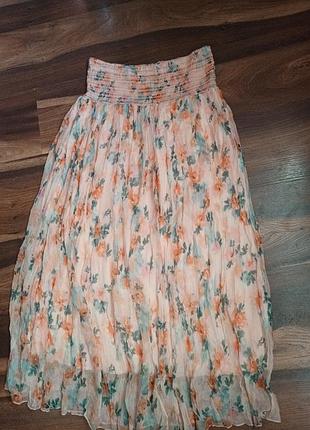 Юбка 100 % шелк